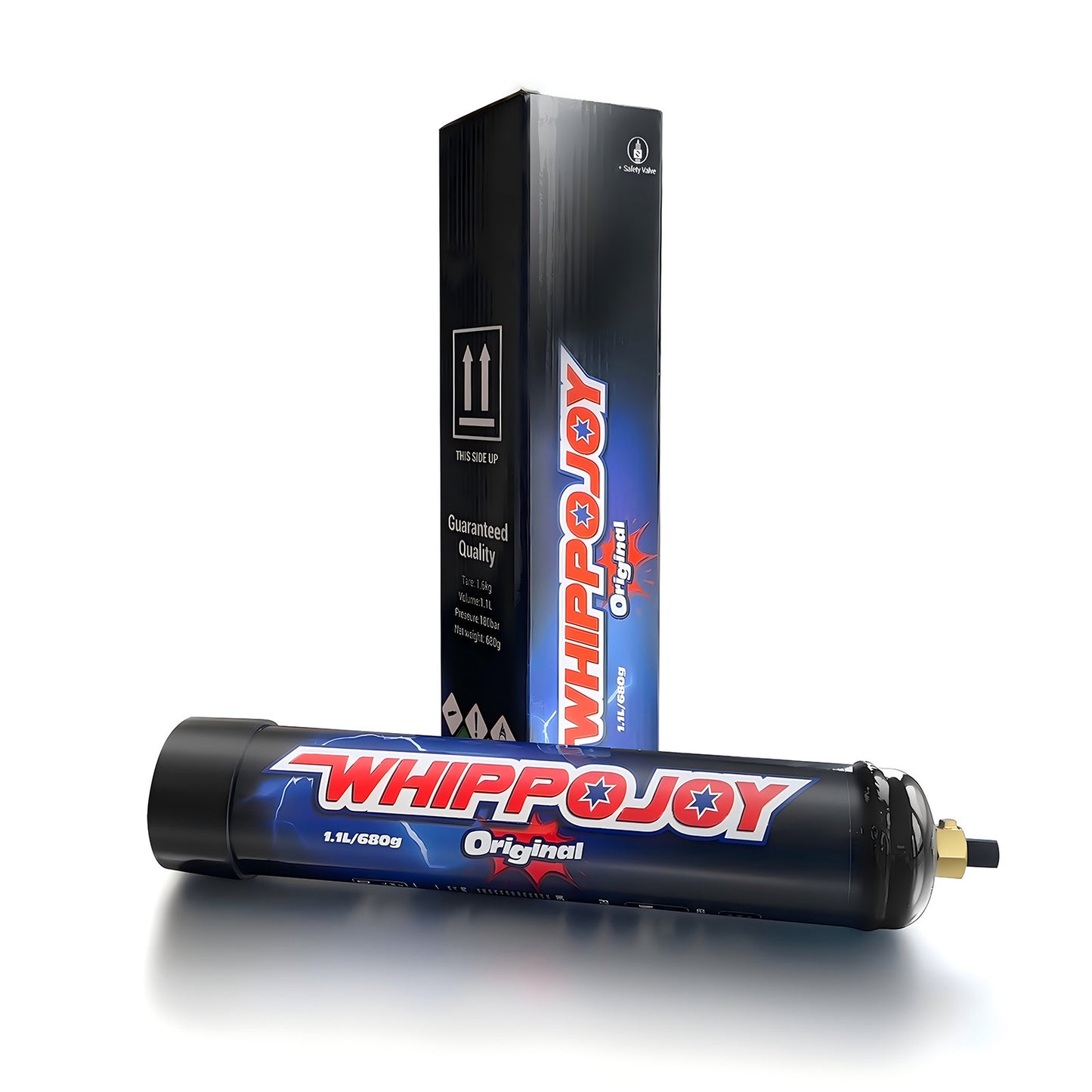 2x 1.1L TANK WITH 700G of GAS